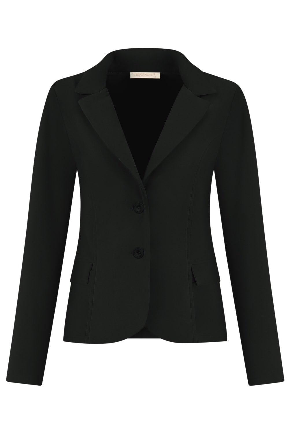 Triple Nine - Travel Blazer Francis Zwart - 3101 - Peet kleding