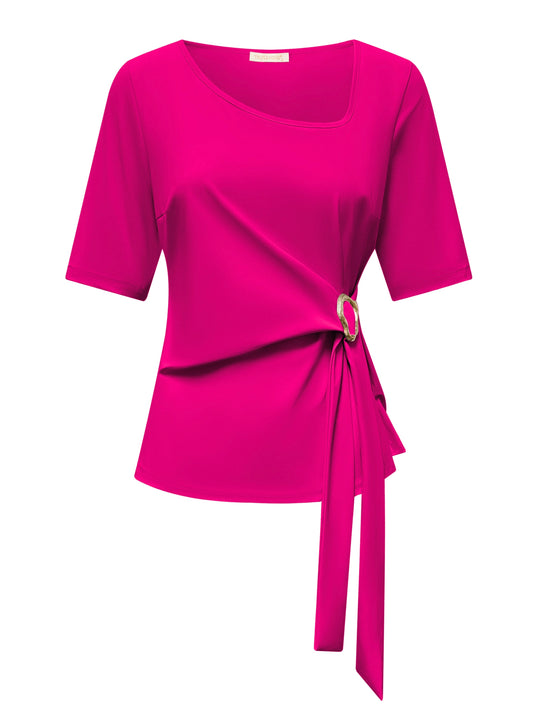 Triple Nine Travel Top Silvi Fuchsia - 6944 - Peet kleding