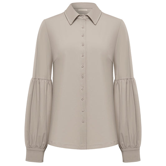 Triple Nine - Travel Blouse Marlies Beige - Peet kleding