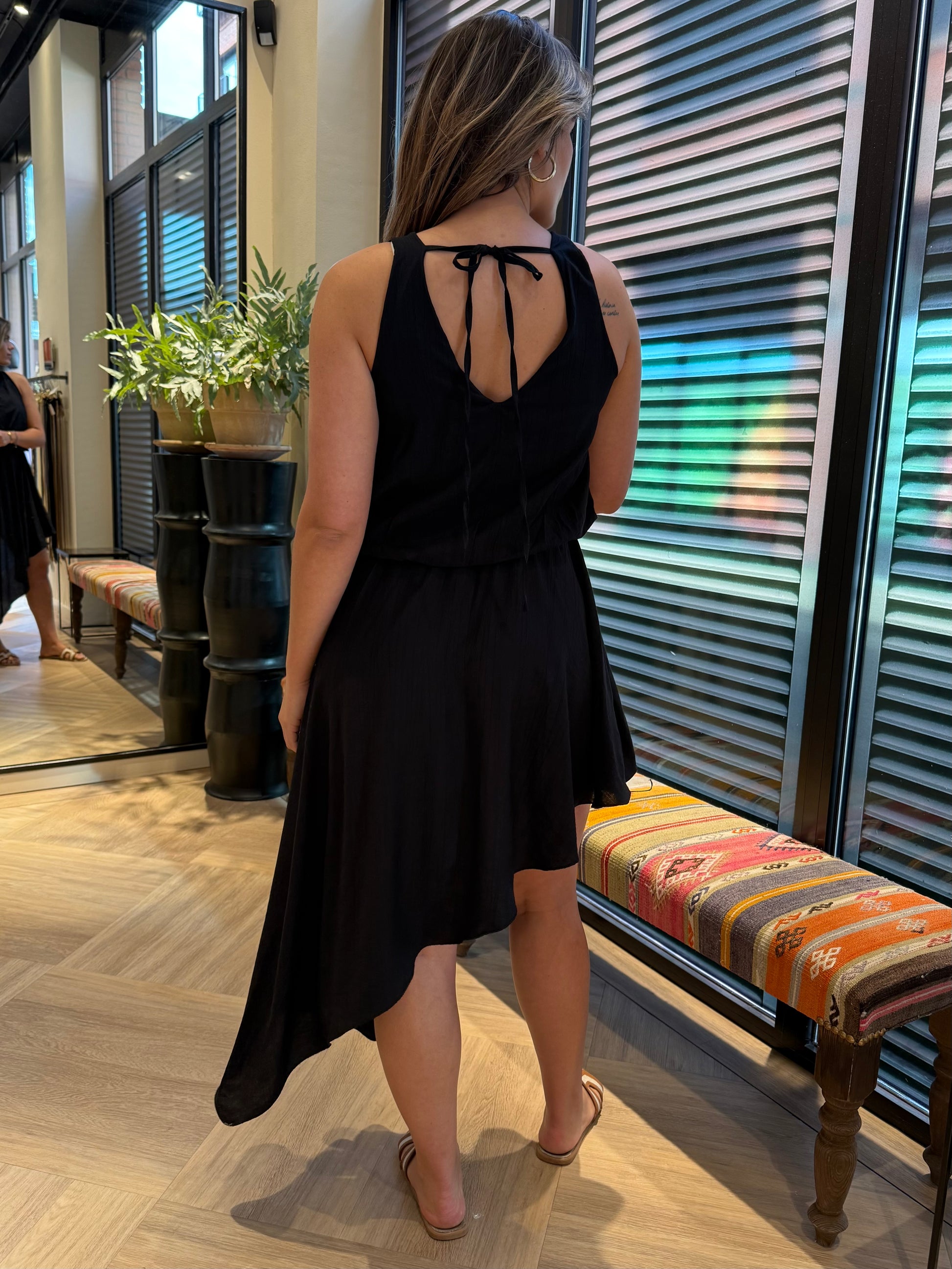 Jurk Lotte Zwart - Peet kleding