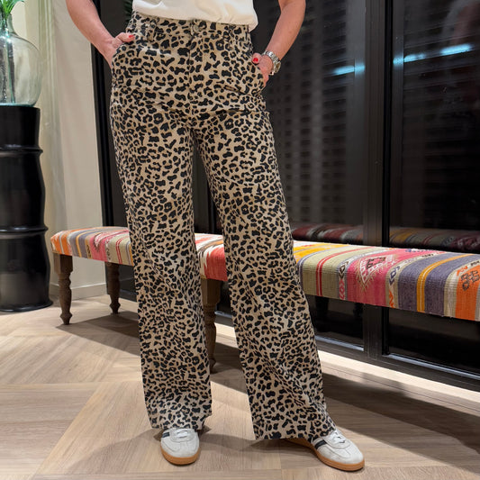 Geisha Broek Luipaardprint - Peet kleding