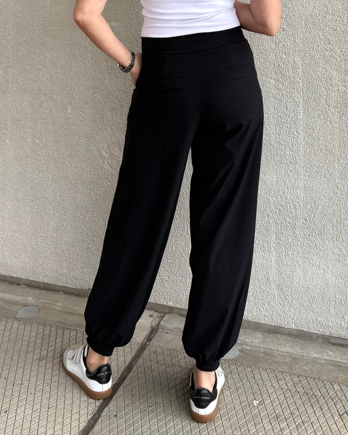 Triple Nine - Travel Broek Balloon Zwart - 3004 - Peet kleding