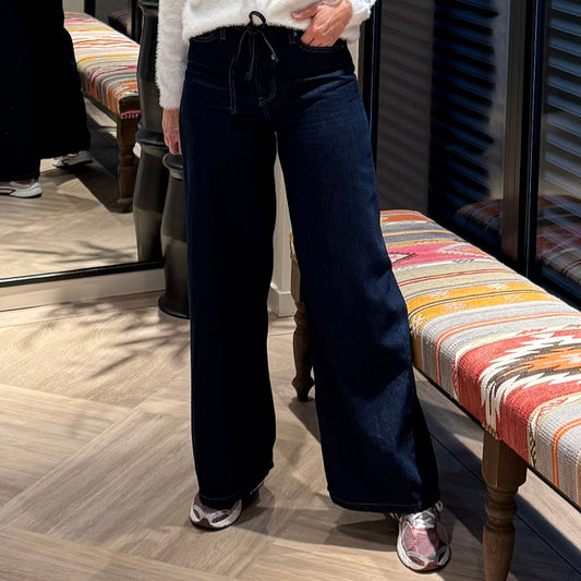Ichi Jeans Berisel Blauw - Peet kleding
