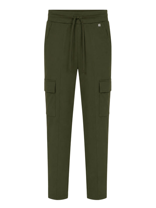 Triple Nine - Travel Broek Cargo Olijfgroen - 3001 - Peet kleding