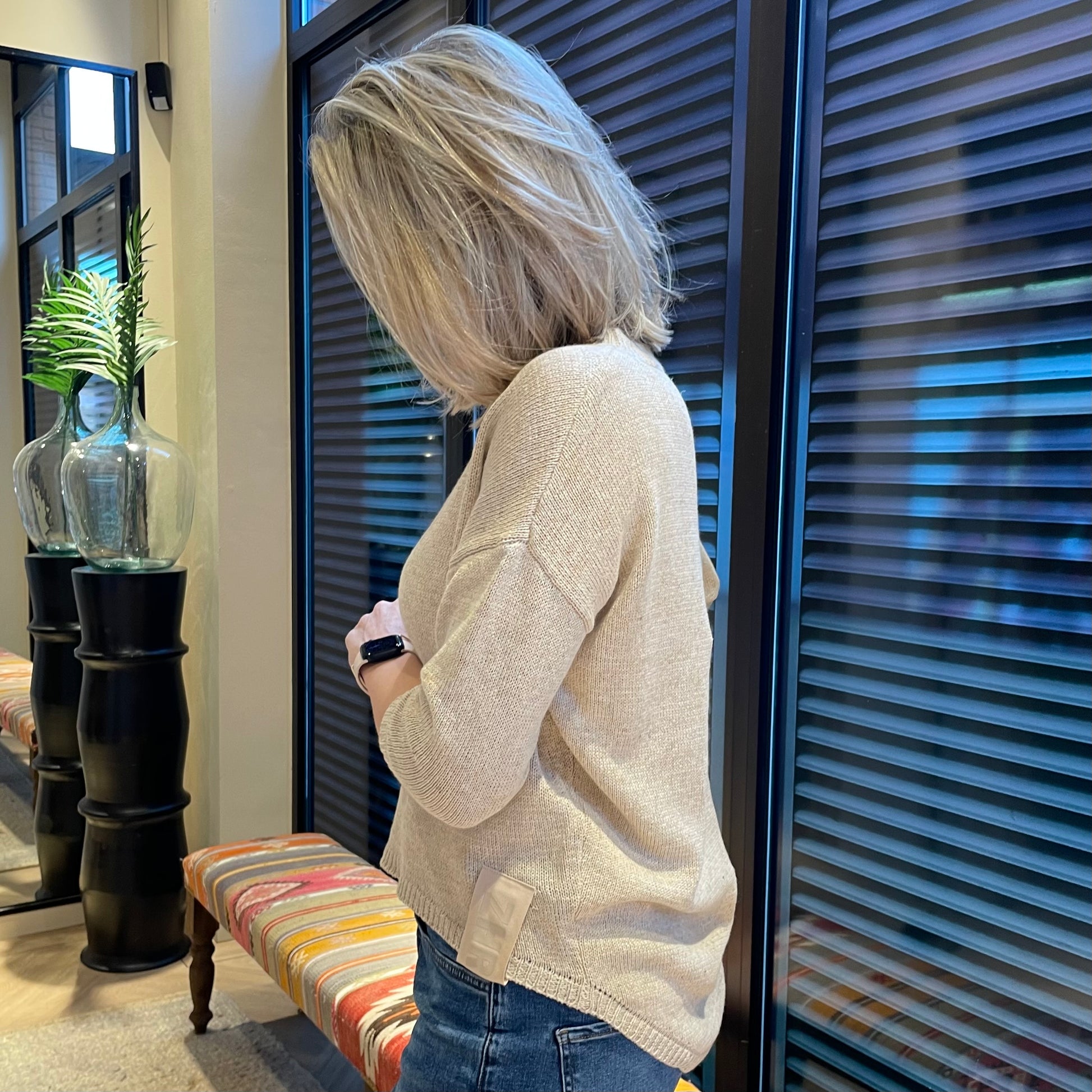 Zhrill Sweater Nina Beige - Peet kleding
