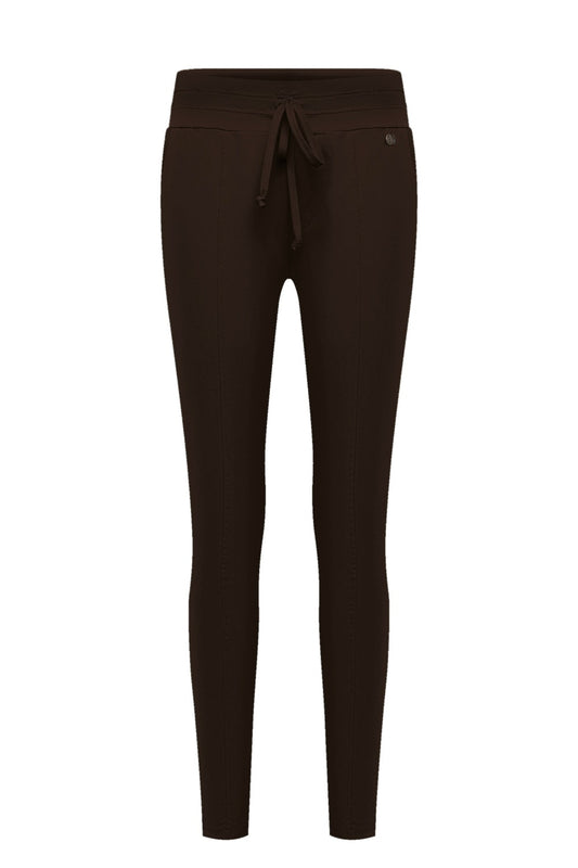 Triple Nine - Travel Broek Fenna Donkerbruin - 2101 - Peet kleding