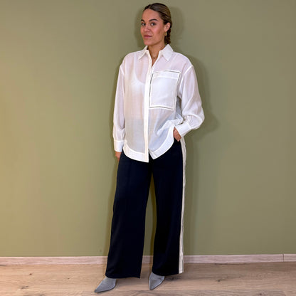 Copenhage Muse Blouse Mollie Offwhite - Peet kleding