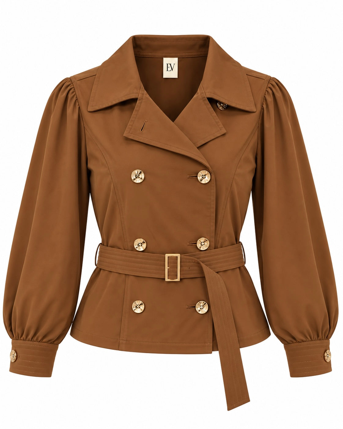 Triple Nine - Travel Jas Trench Caramel - 92414
