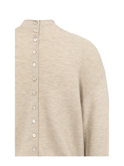 Yaya Trui Beige Melee - Peet kleding