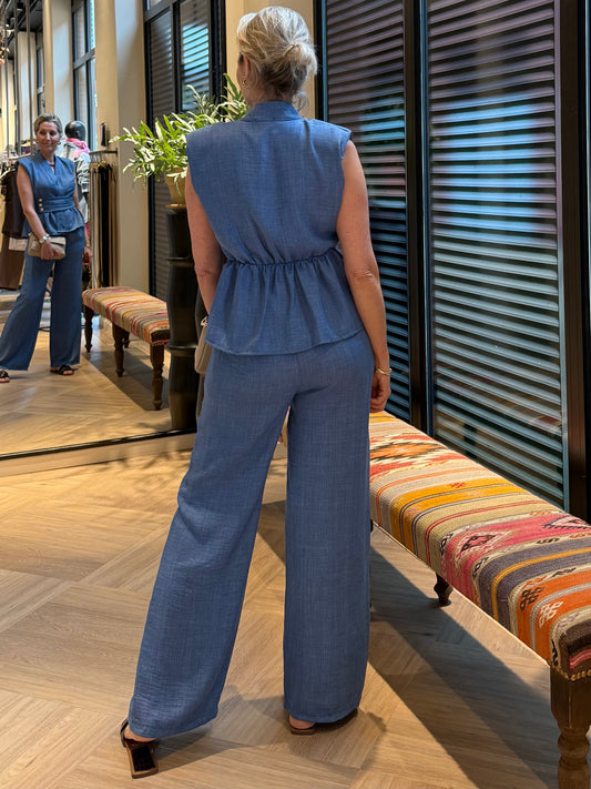 Set Madeleine Blauw - Peet kleding