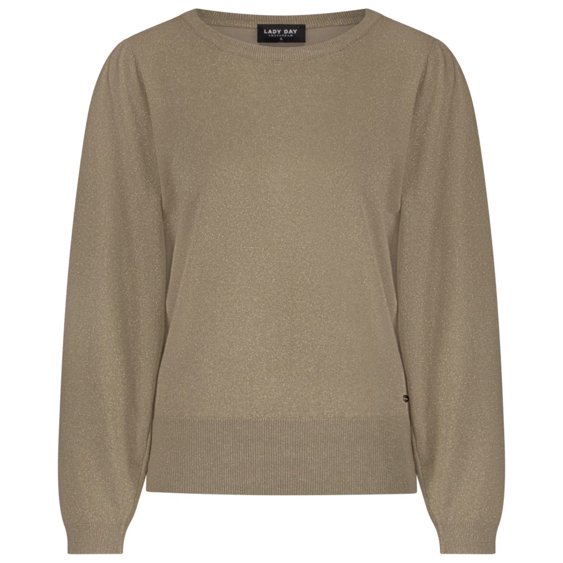 Lady Day Sweater Val Taupe - Peet kleding