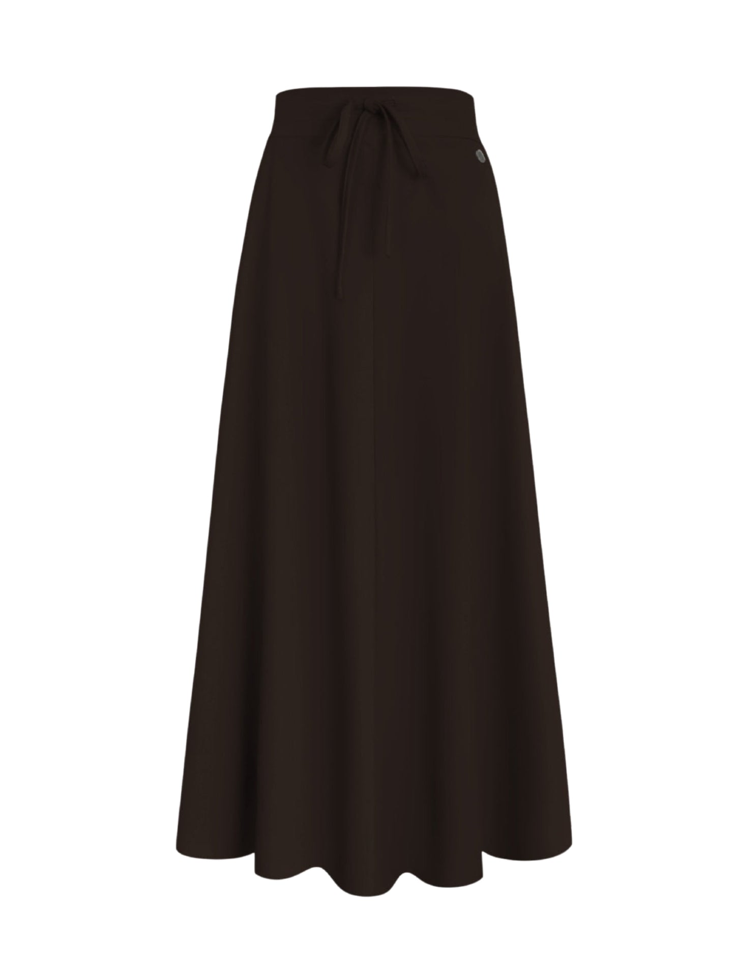 Triple Nine - Travel Rok Maxi Donkerbruin - 7101 - Peet kleding