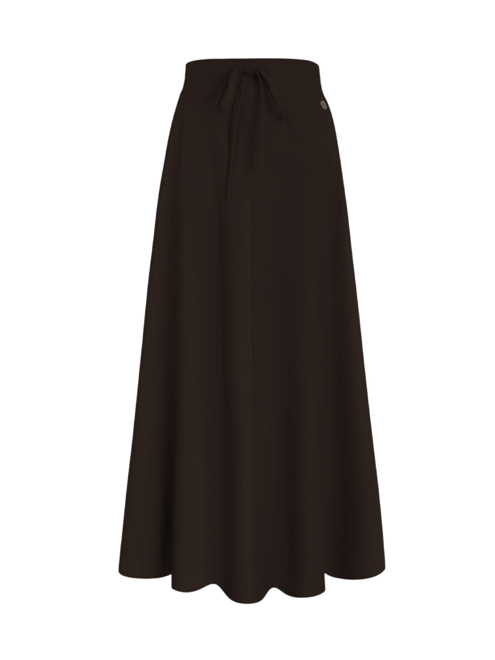 Triple Nine - Travel Rok Maxi Donkerbruin - 7101 - Peet kleding