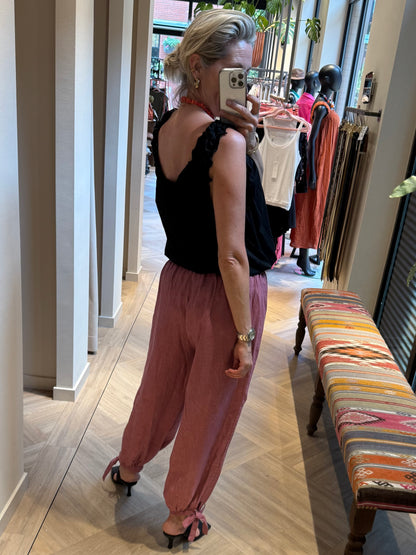 Top Mara Tricot Zwart