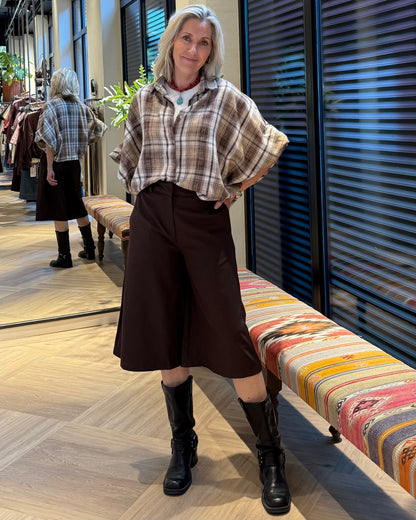 Bermuda Klaartje Donkerbuin - Peet kleding