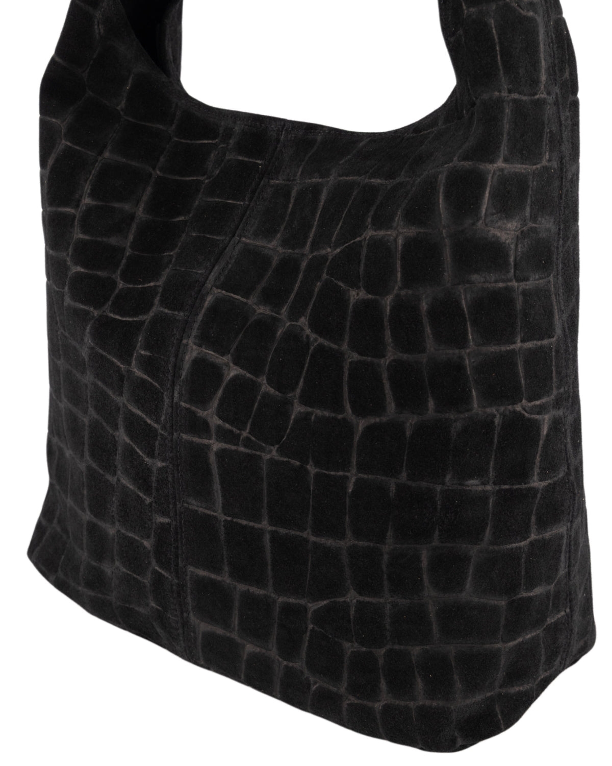 Tas Loreen Croco Zwart - Peet kleding