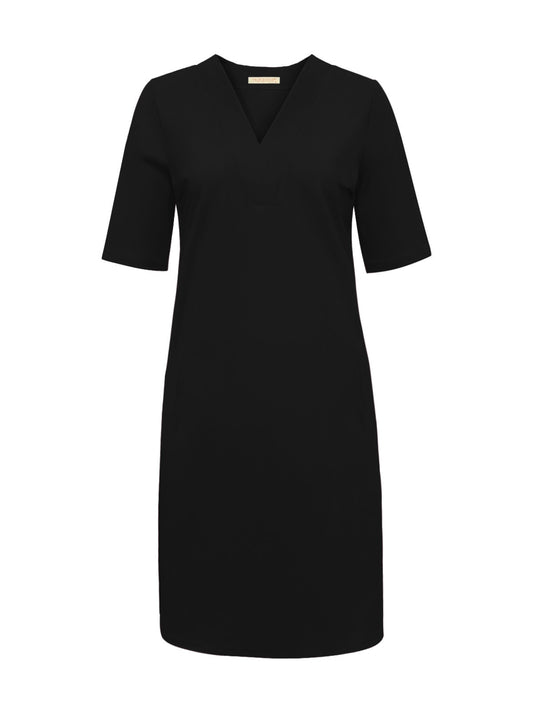 Triple Nine - Travel Jurk Indy Zwart - 51805 - Peet kleding