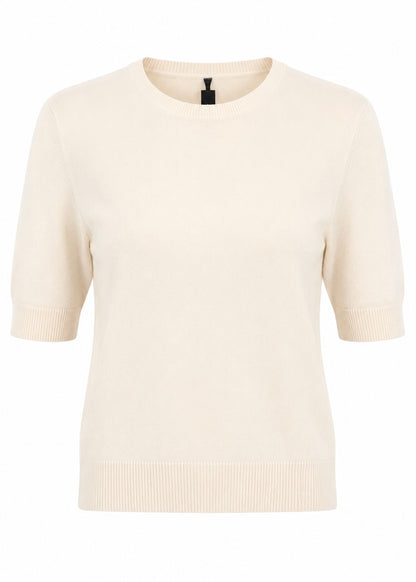 Top Basic Jip Offwhite - Peet kleding