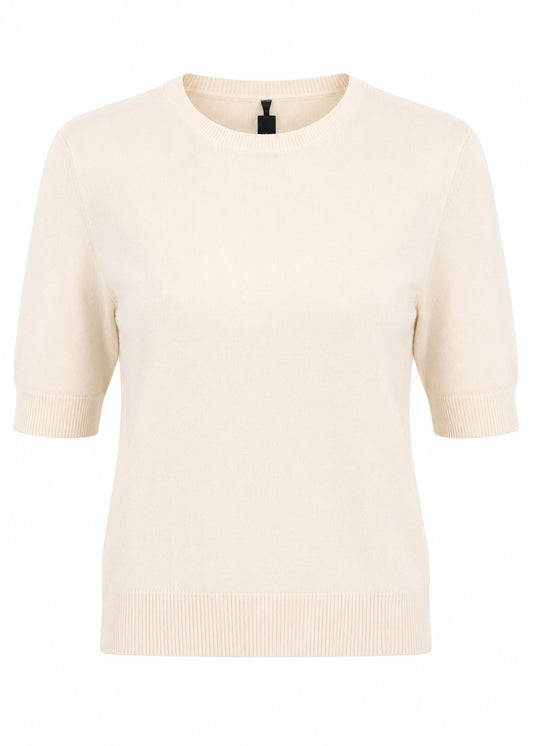 Top Basic Jip Offwhite - Peet kleding