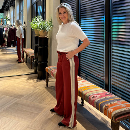 Copenhage Muse Pants Ada Red Pear - Peet kleding