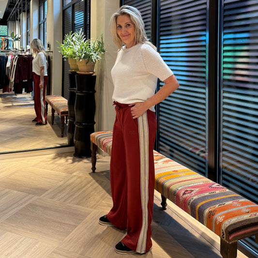 Copenhage Muse Pants Ada Red Pear - Peet kleding
