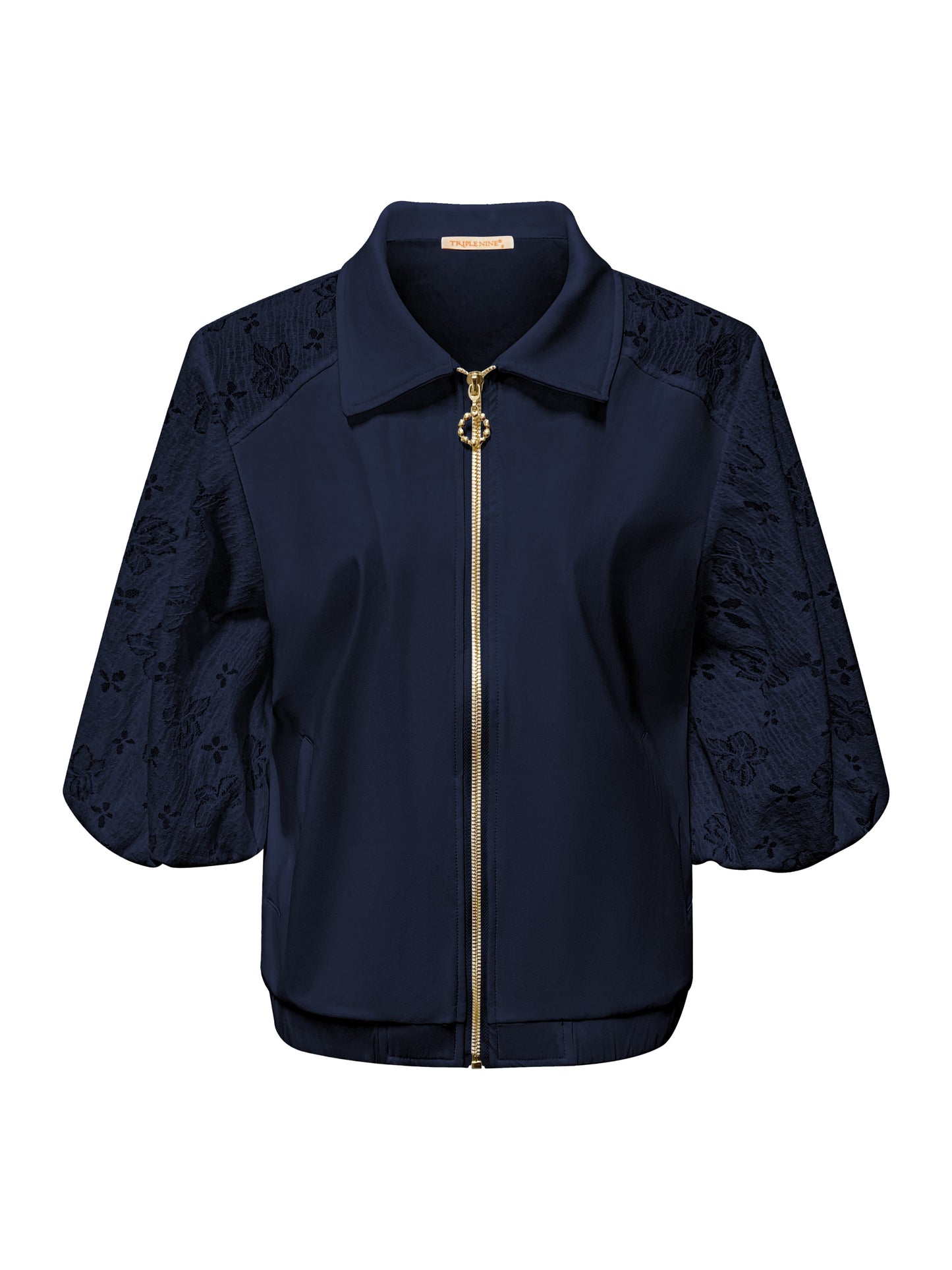 Triple Nine Travel Jas Mira Navy - 92409 - Peet kleding