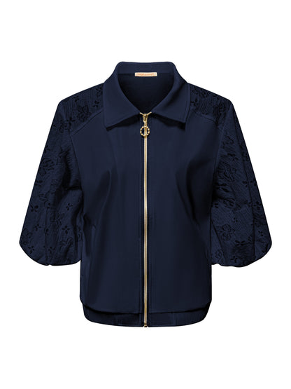 Triple Nine Travel Jas Mira Navy - 92409 - Peet kleding
