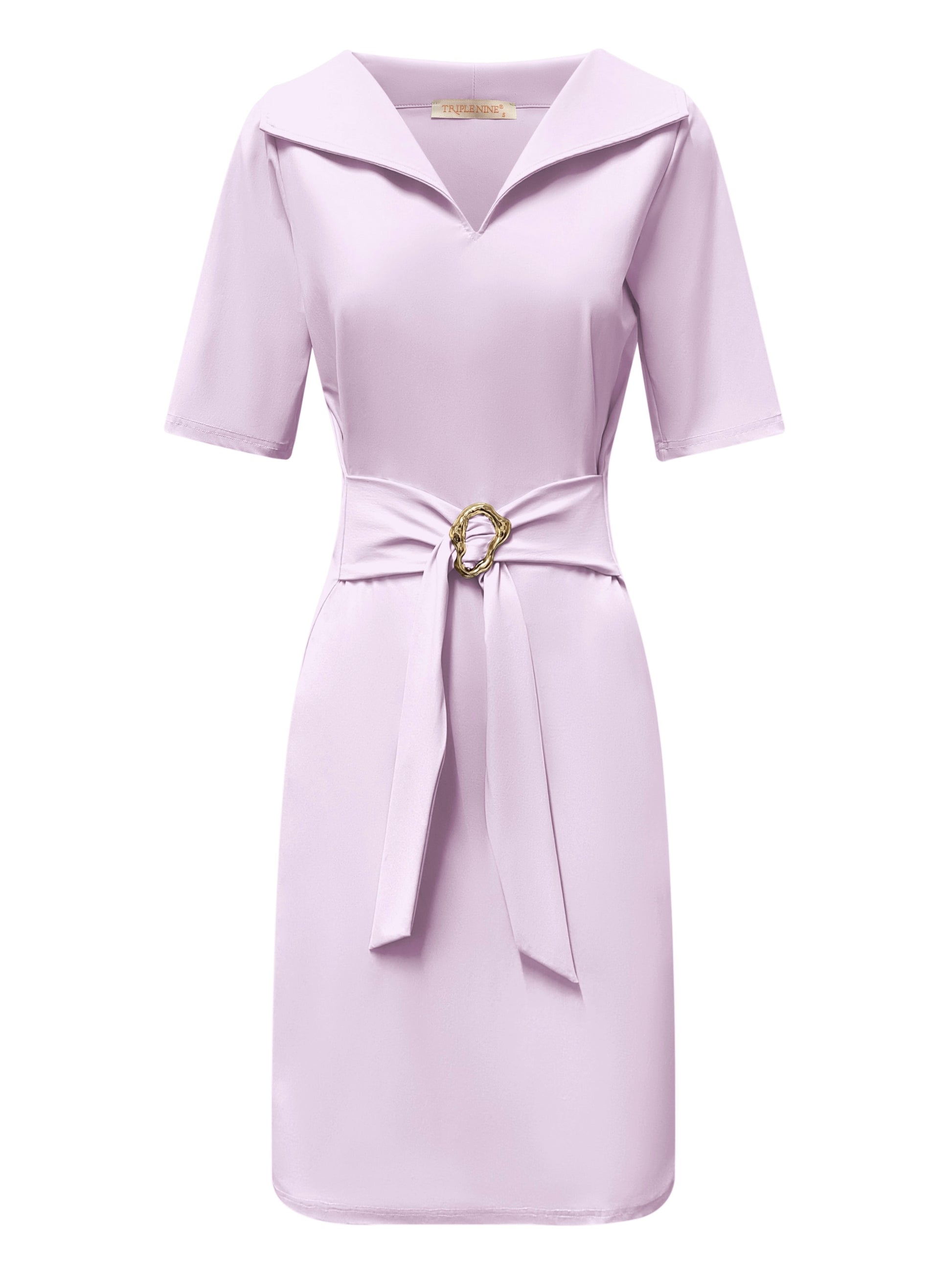 Triple Nine Travel Jurk Julia Lila - 51821 - Peet kleding