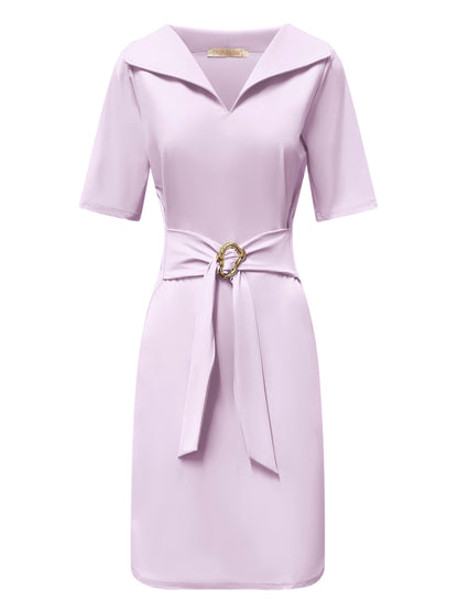 Triple Nine Travel Jurk Julia Lila - 51821 - Peet kleding