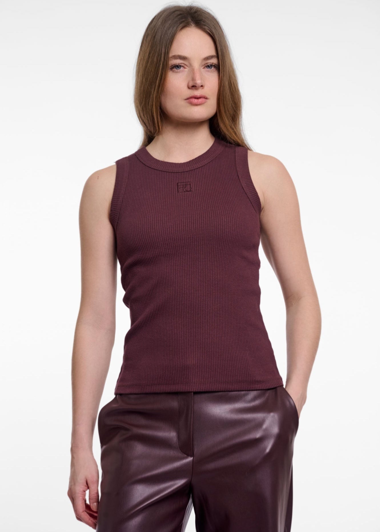 Rino & Pelle Filipa Tanktop Chocolate Bean