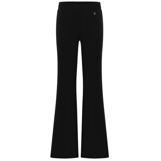 Triple Nine - Travel Broek Fleur Zwart - 2301 - Peet kleding