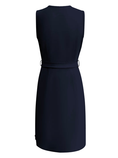 Triple Nine Travel Jurk Rosalie Navy - 51820 - Peet kleding