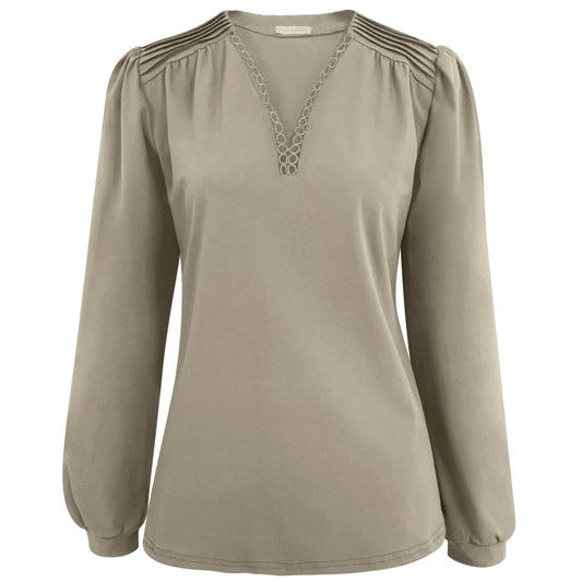 Triple Nine - Travel Top Pearl Beige - 6905 - Peet kleding