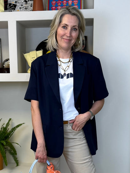 Yaya T-Shirt Iconic Wit - Peet kleding