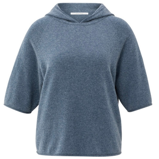 Yaya Hoodie Blauw - Peet kleding