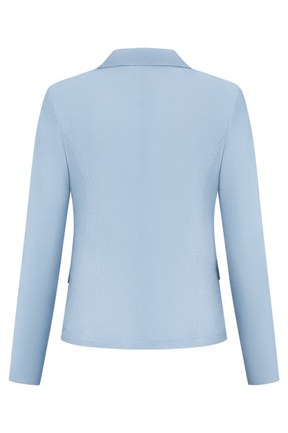 Triple Nine - Travel Blazer Francis Lichtblauw - 3101 - Peet kleding