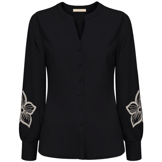 Triple Nine - Travel Blouse Jolie Zwart - 5924