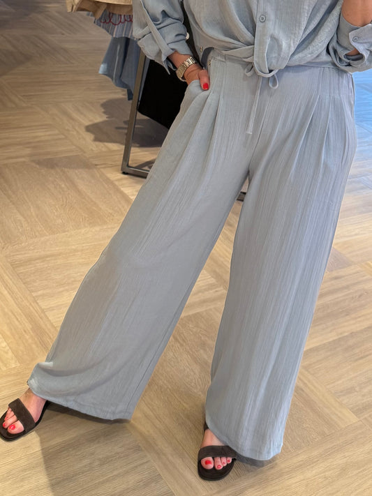 Ambika Broek Ada Grijs Blauw - Peet kleding