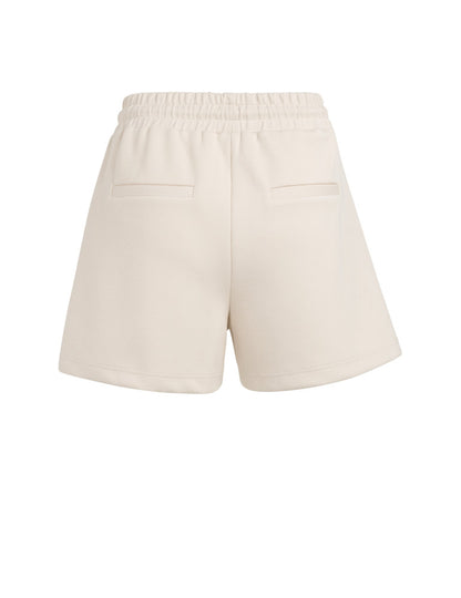 Yaya Jersey Short Creme - Peet kleding