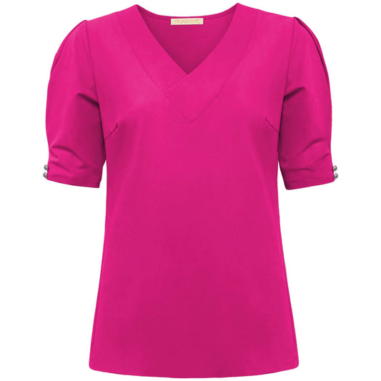 Triple Nine - Travel Top Pearl Fuchsia - 6915 - Peet kleding