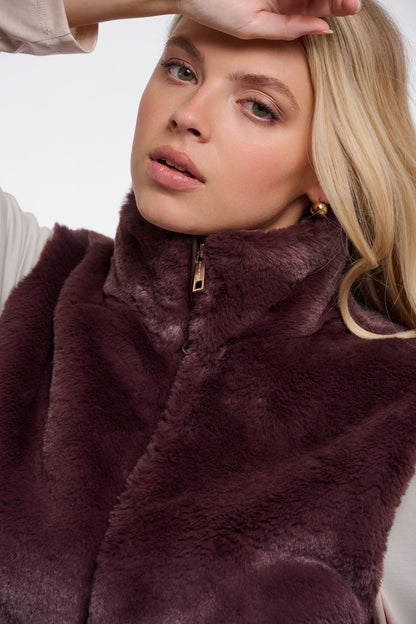 Rino & Pelle Gilet Nikki Chocolat Been - Peet kleding