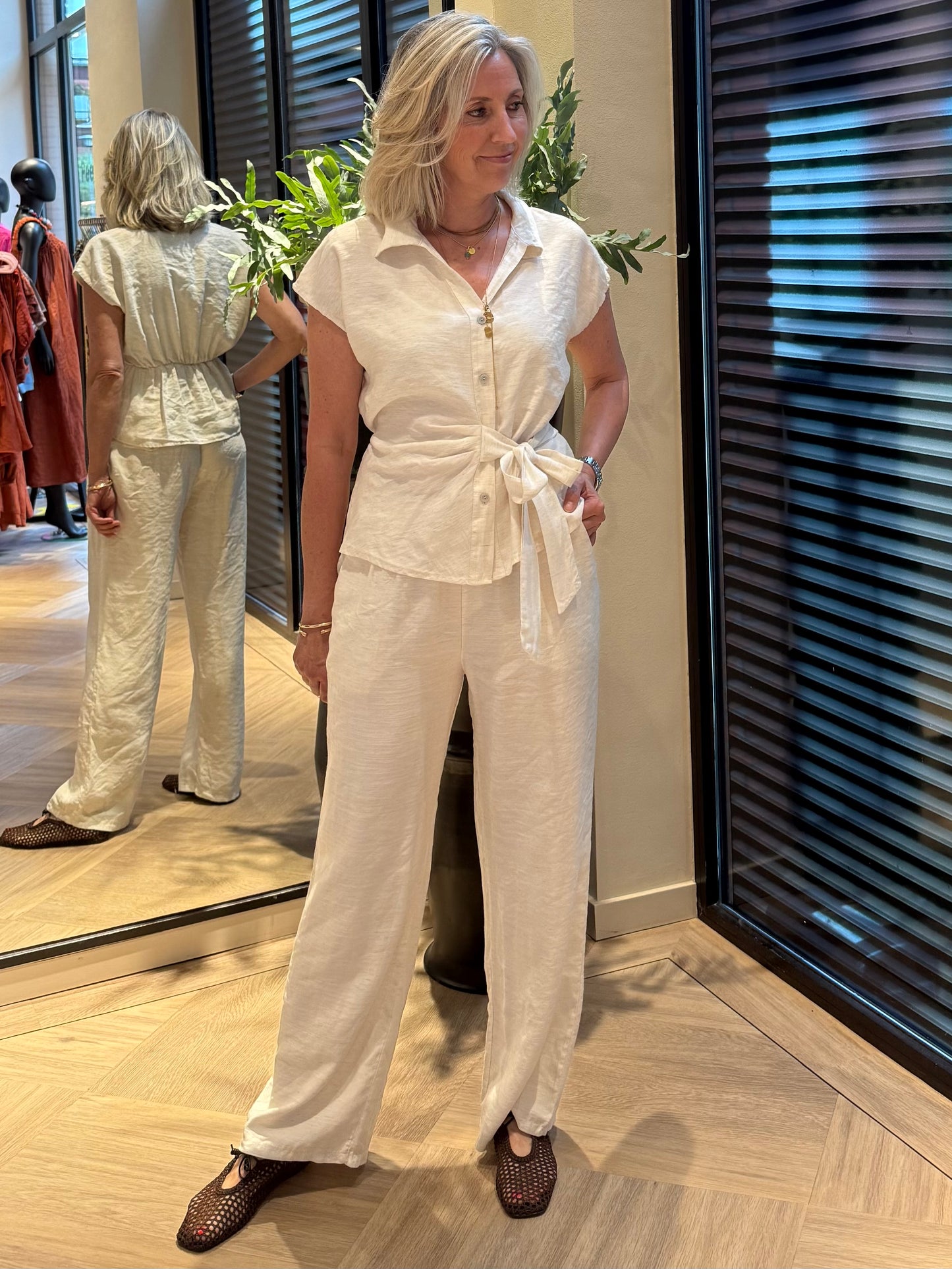 Blouse Amy Strik Offwhite
