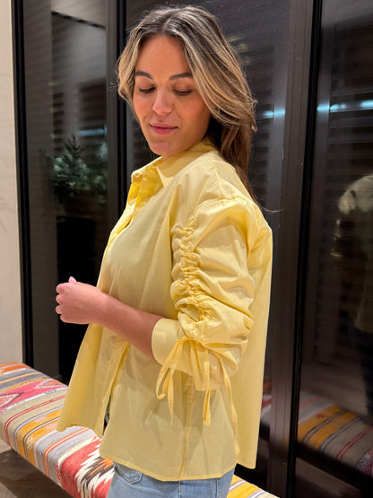 Blouse Poppy Geel - Peet kleding