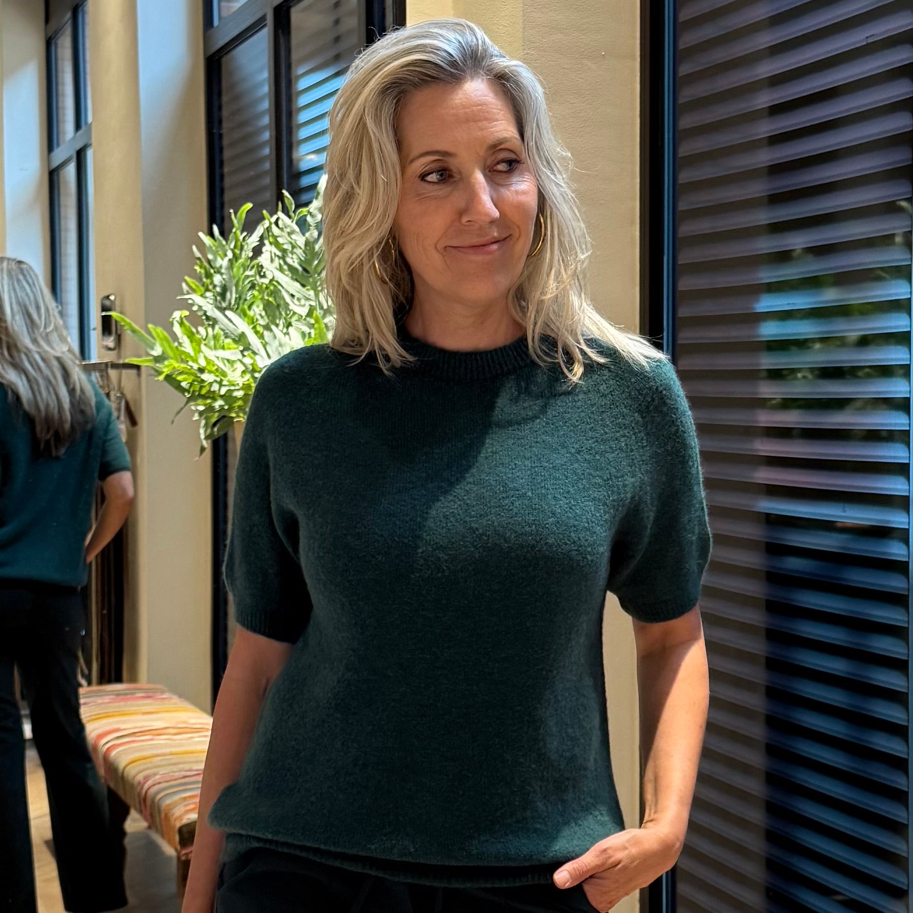 Triple Nine - Top Levi Alpaca Groen - Peet kleding