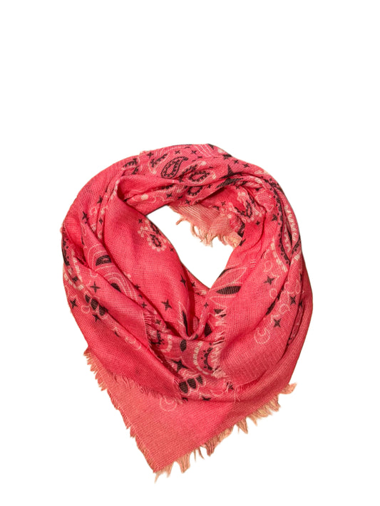 Sjaal Fee Paisley Fuchsia - Peet kleding