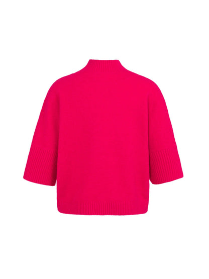 Yaya Turtle Trui 3/4 Roze - Peet kleding