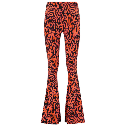 Harper & Yve Broek Jacky Swirl Orange - Peet kleding