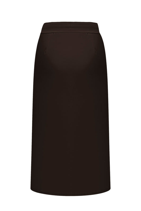 Triple Nine - Travel Rok Claire Donkerbruin - 7301 - Peet kleding