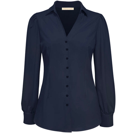 Triple Nine - Travel Blouse Gaby Navy - 5910 - Peet kleding