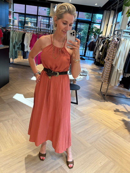 Jurk Camilla Framboos - Peet kleding